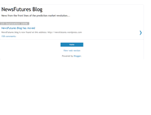 Tablet Screenshot of newsfutures.blogspot.com