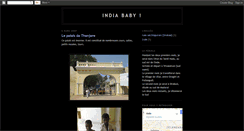 Desktop Screenshot of india-baby.blogspot.com