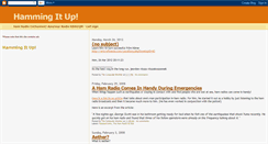 Desktop Screenshot of hamming-it-up.blogspot.com