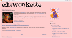 Desktop Screenshot of eduwonkette2.blogspot.com