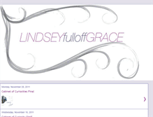 Tablet Screenshot of lindseyfullofgrace.blogspot.com