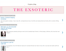 Tablet Screenshot of exsoteric.blogspot.com