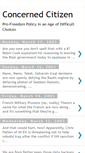 Mobile Screenshot of concernedcitizen.blogspot.com