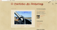 Desktop Screenshot of cantinhodoambrosio.blogspot.com