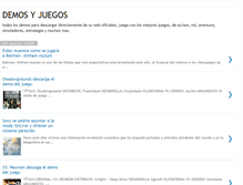 Tablet Screenshot of demosyjuegos.blogspot.com