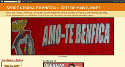 Desktop Screenshot of benficaisours.blogspot.com