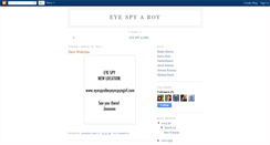 Desktop Screenshot of eyespyaboy.blogspot.com
