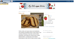 Desktop Screenshot of mylittlevegankitchen.blogspot.com