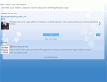 Tablet Screenshot of parkerwaynekent.blogspot.com