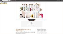 Desktop Screenshot of beautyconsultantlife.blogspot.com
