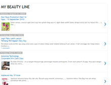 Tablet Screenshot of beautyconsultantlife.blogspot.com