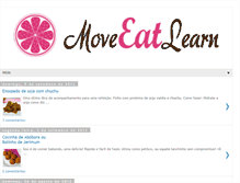 Tablet Screenshot of moveeatlearn.blogspot.com