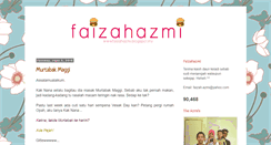 Desktop Screenshot of faizahazmi.blogspot.com