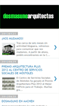 Mobile Screenshot of dosmasunoarquitectos.blogspot.com