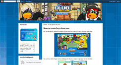 Desktop Screenshot of clubpenguinracer.blogspot.com