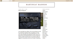 Desktop Screenshot of martineaumadness.blogspot.com