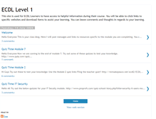 Tablet Screenshot of ecdlpal.blogspot.com