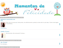 Tablet Screenshot of momentos-de-felicidade.blogspot.com