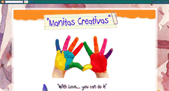 Desktop Screenshot of manitascreativas-camucha.blogspot.com