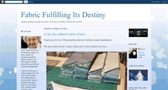 Desktop Screenshot of fabricfulfillingitsdestiny.blogspot.com