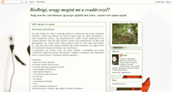 Desktop Screenshot of biobrigi.blogspot.com