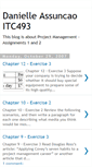 Mobile Screenshot of itc493-danielle.blogspot.com