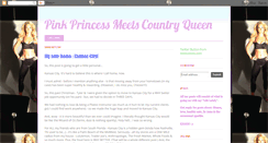 Desktop Screenshot of pinkprincessmeetscountryqueen.blogspot.com