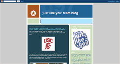 Desktop Screenshot of playjustlikeyou.blogspot.com