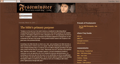 Desktop Screenshot of frostminster.blogspot.com