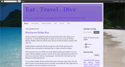 Desktop Screenshot of eattraveldive.blogspot.com