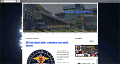 Desktop Screenshot of isnmediawatch.blogspot.com