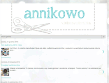 Tablet Screenshot of annikowo.blogspot.com
