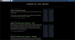 Desktop Screenshot of legend-of-the-seeker-streaming.blogspot.com