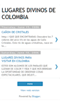 Mobile Screenshot of lugaresdivinosdecolombia.blogspot.com