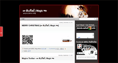Desktop Screenshot of magics4me.blogspot.com