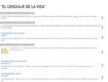 Tablet Screenshot of ellenguajedelavida.blogspot.com