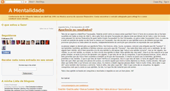 Desktop Screenshot of amentalidade.blogspot.com
