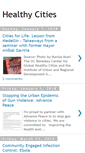 Mobile Screenshot of healthyurbanplanning.blogspot.com