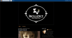 Desktop Screenshot of indollgence.blogspot.com