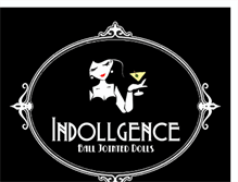 Tablet Screenshot of indollgence.blogspot.com