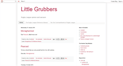 Desktop Screenshot of littlegrubbers.blogspot.com