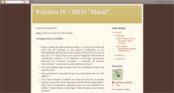 Desktop Screenshot of practicadocente4.blogspot.com