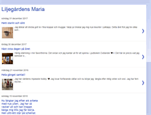 Tablet Screenshot of liljegardensmaria.blogspot.com