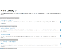 Tablet Screenshot of h1b-lottery.blogspot.com