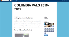 Desktop Screenshot of columbiavals.blogspot.com