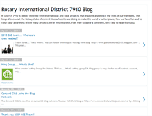 Tablet Screenshot of district7910.blogspot.com