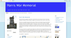 Desktop Screenshot of harrismemorial.blogspot.com
