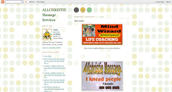 Desktop Screenshot of allchristie.blogspot.com