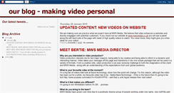 Desktop Screenshot of makingvideopersonal.blogspot.com