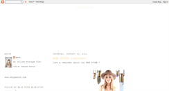 Desktop Screenshot of anoukvintage.blogspot.com